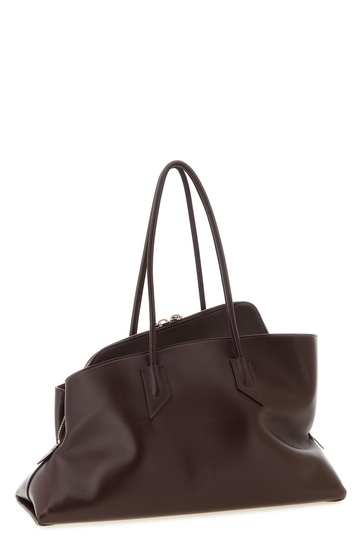 the the attico la passeggiata medium shoulder bag is distinguished by a rigoro