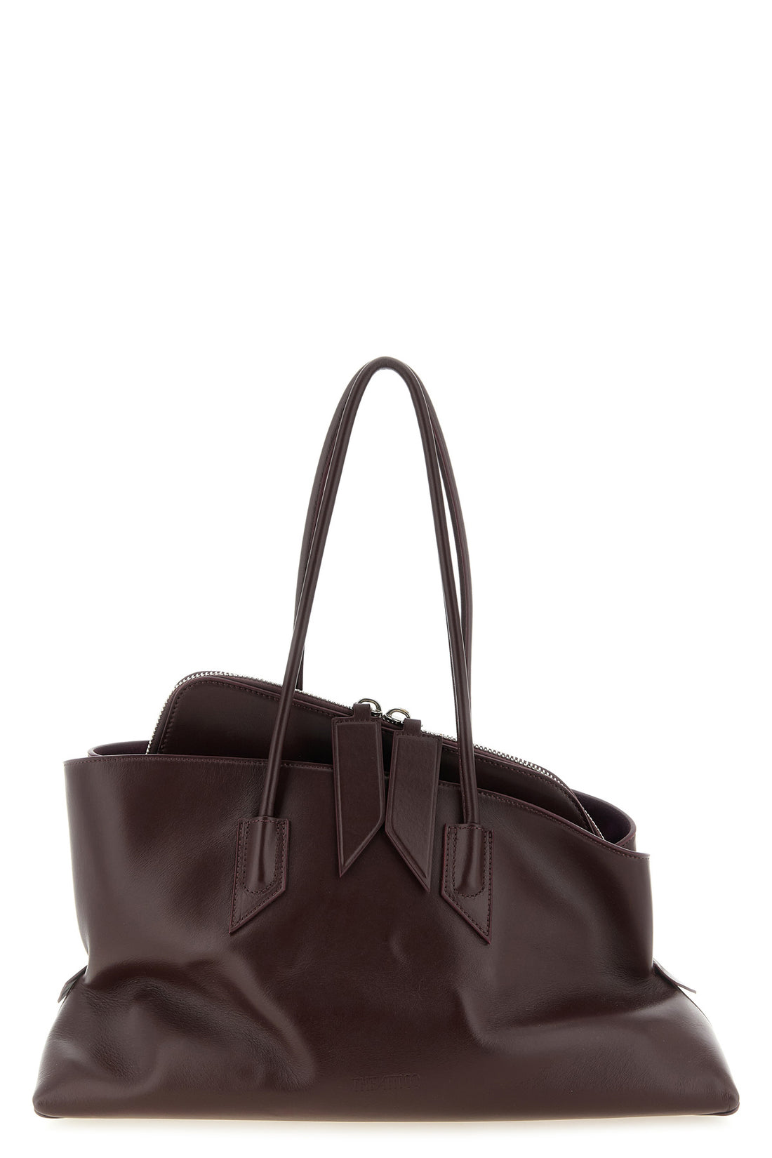 THE ATTICO OS the the attico la passeggiata medium shoulder bag is distinguished by a rigoro