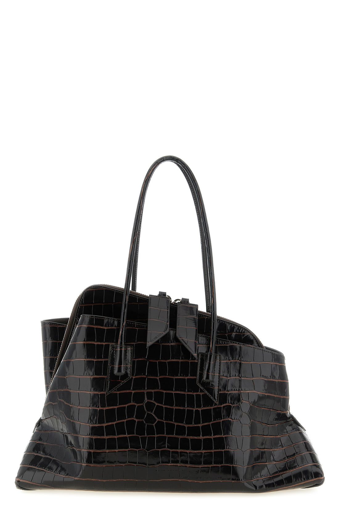 THE ATTICO OS the the attico la passeggiata medium shoulder bag redefines classic proportion