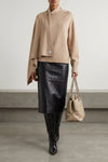 the the attico la passeggiata medium shoulder bag redefines traditional propor