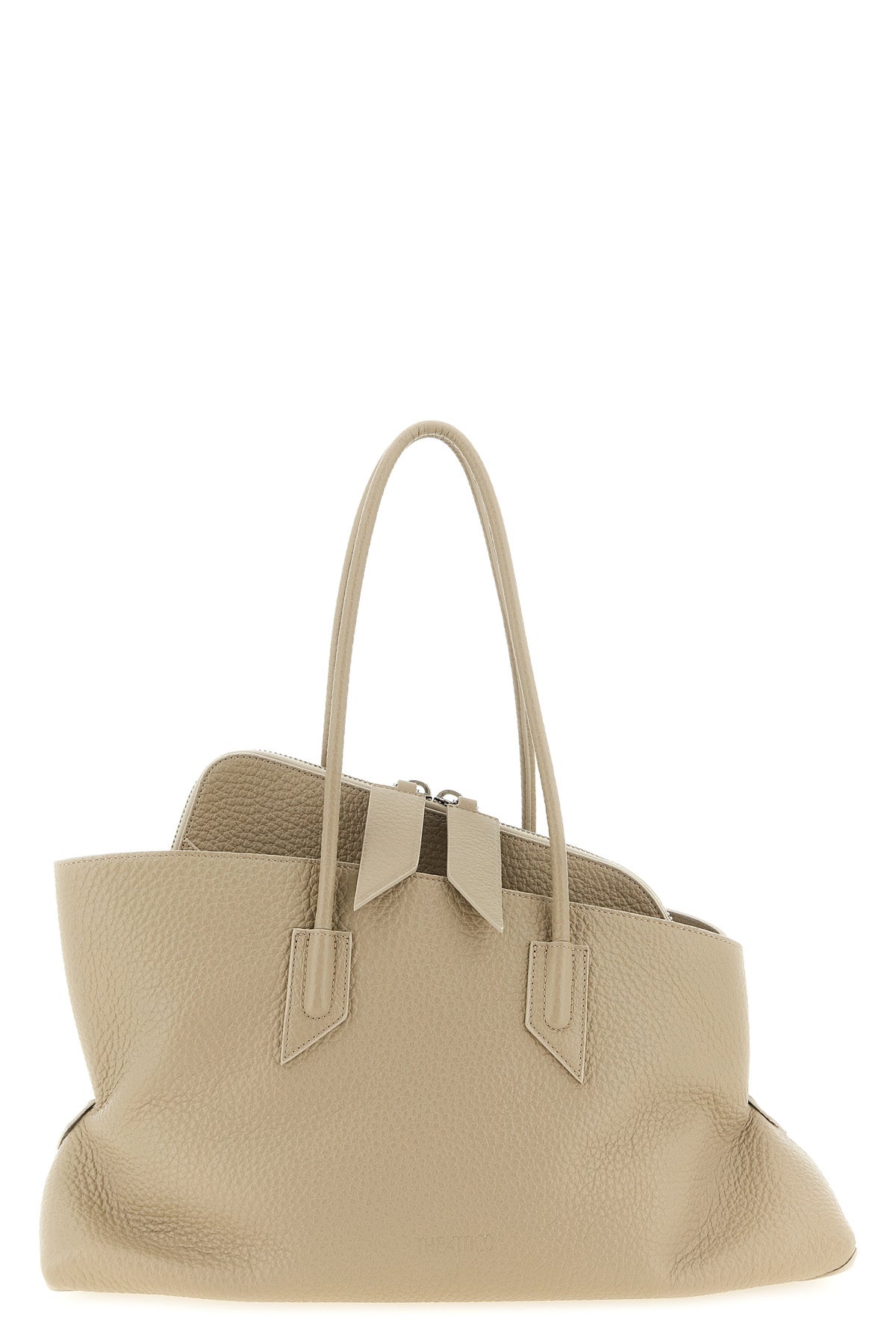 the the attico la passeggiata medium shoulder bag redefines traditional propor
