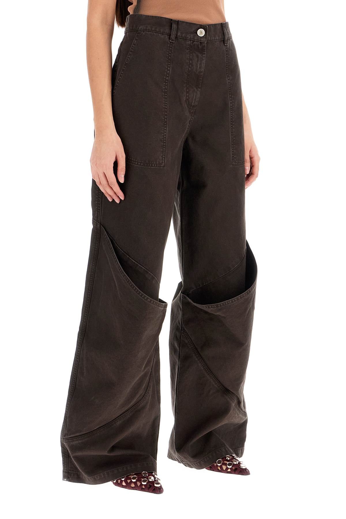 baggy multi-pocket pants