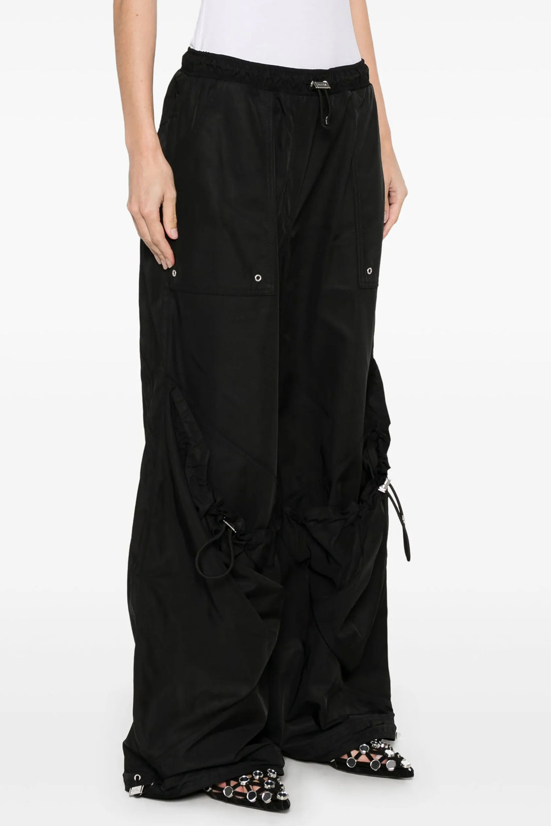 THE ATTICO 38 nylon pants