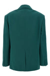 birdy single-breasted wool blend blazer
