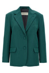 birdy single-breasted wool blend blazer
