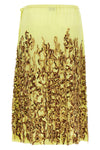 salga silk midi skirt