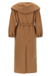 long natalin coat in pure camel drap double drap