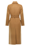 artur long coat in double cashmere fabric