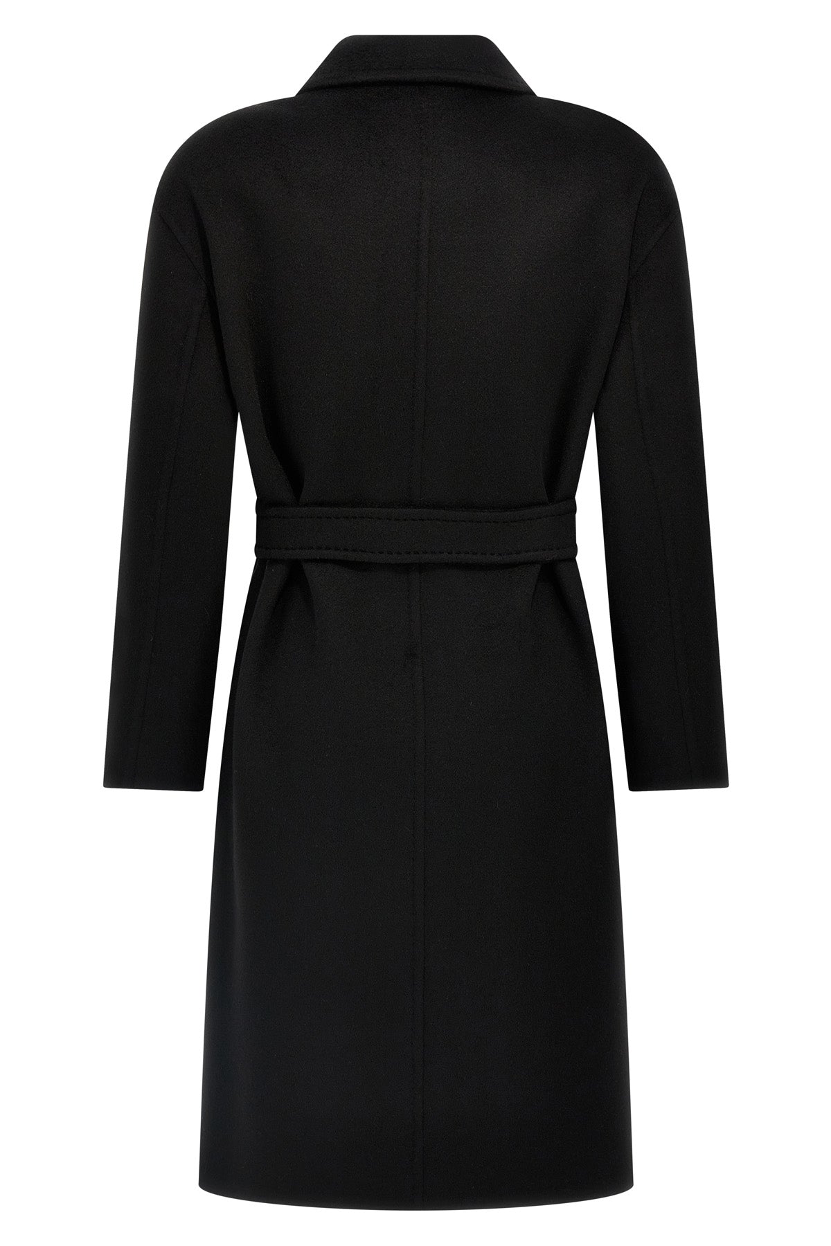 melinda midi coat in double cashmere fabric
