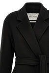 melinda midi coat in double cashmere fabric