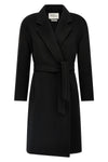 melinda midi coat in double cashmere fabric