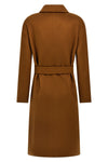 melinda midi coat in double cashmere fabric