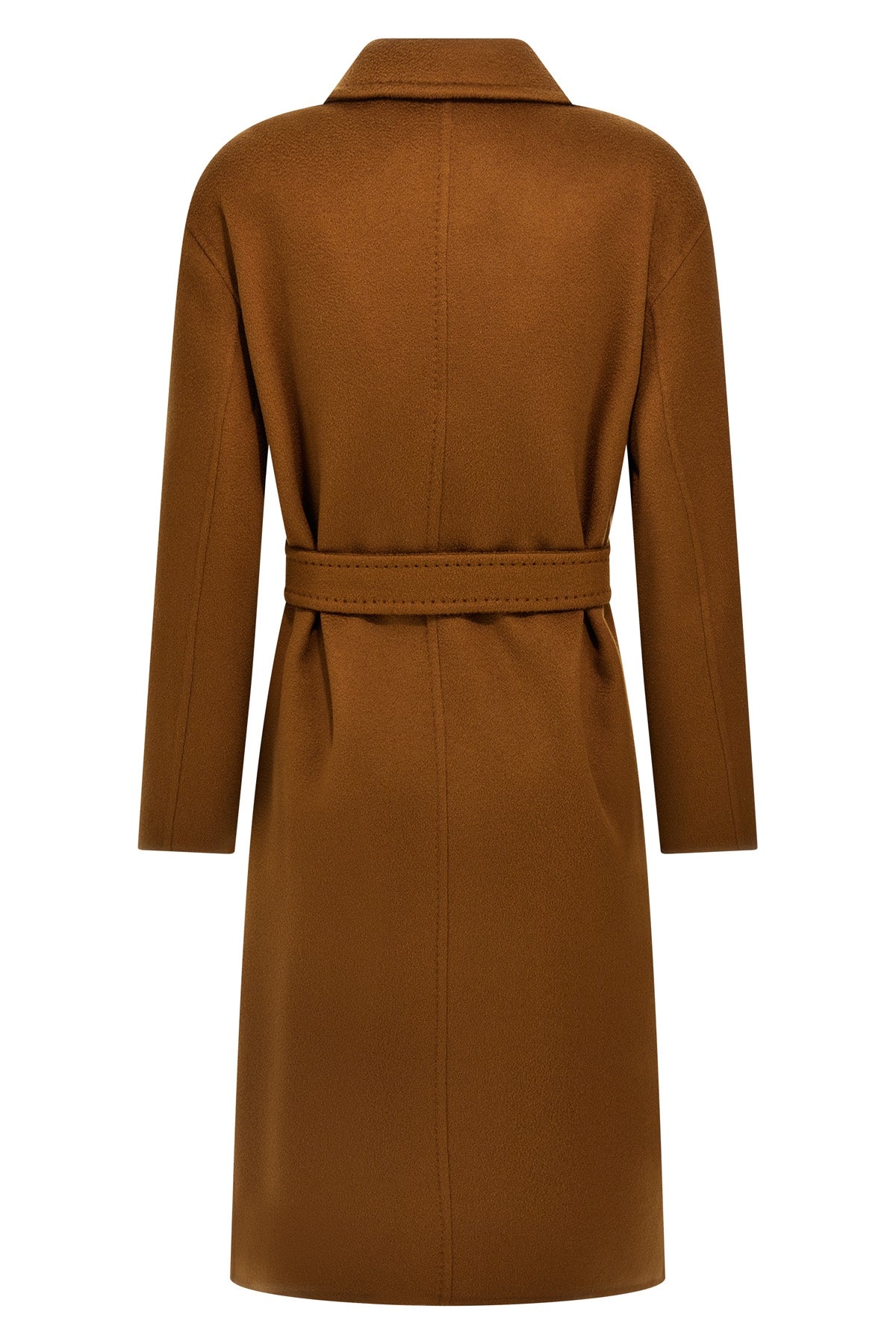 melinda midi coat in double cashmere fabric