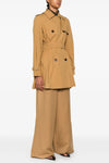 landa raincoat in heavy stretch cotton teardrop canvas