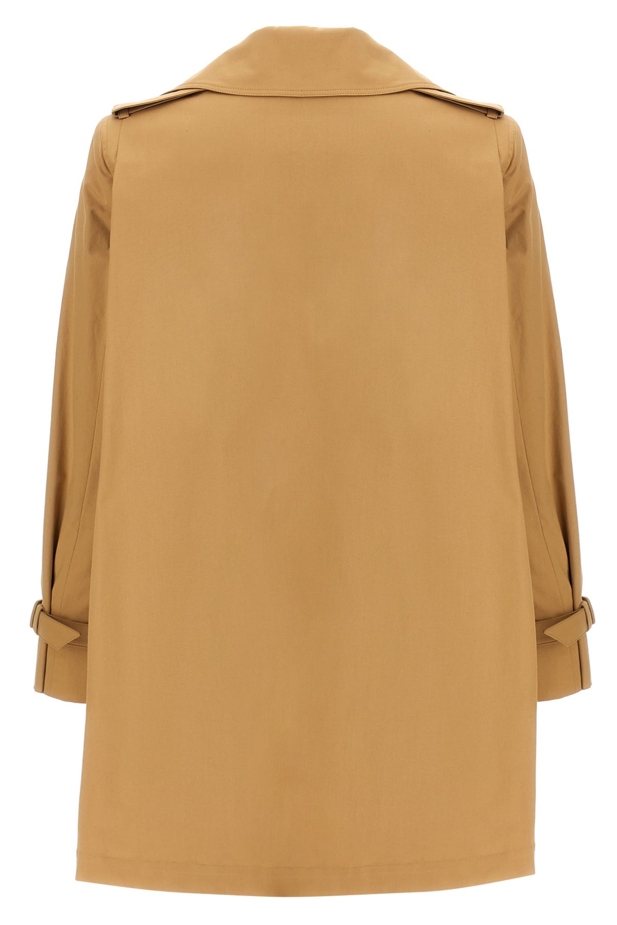landa raincoat in heavy stretch cotton teardrop canvas