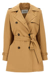 landa raincoat in heavy stretch cotton teardrop canvas