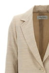acacia1234 single-breasted blazer in wool canvas