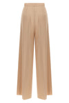 high-waisted ninfa wool gabardine pants