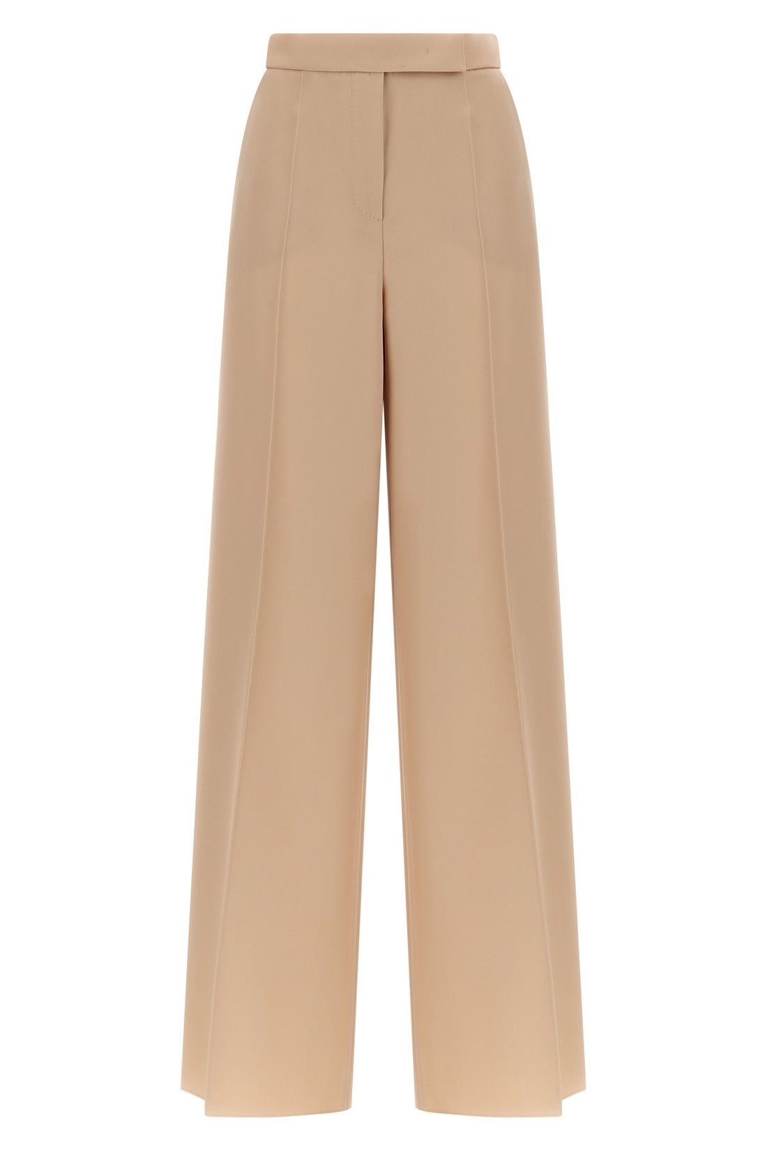 MAX MARA 40 high-waisted ninfa wool gabardine pants