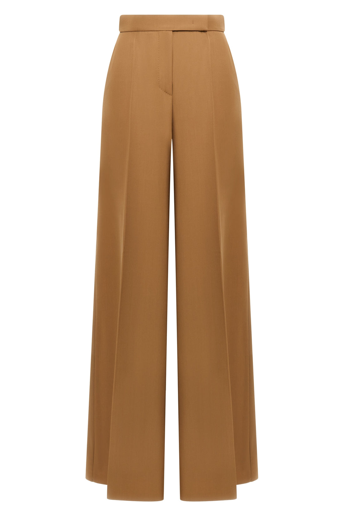 MAX MARA 48 high-waisted ninfa wool gabardine pants