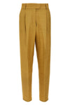 efedra pants in a natural silk blend fabric