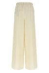 onore pants in washed linen and silk twill