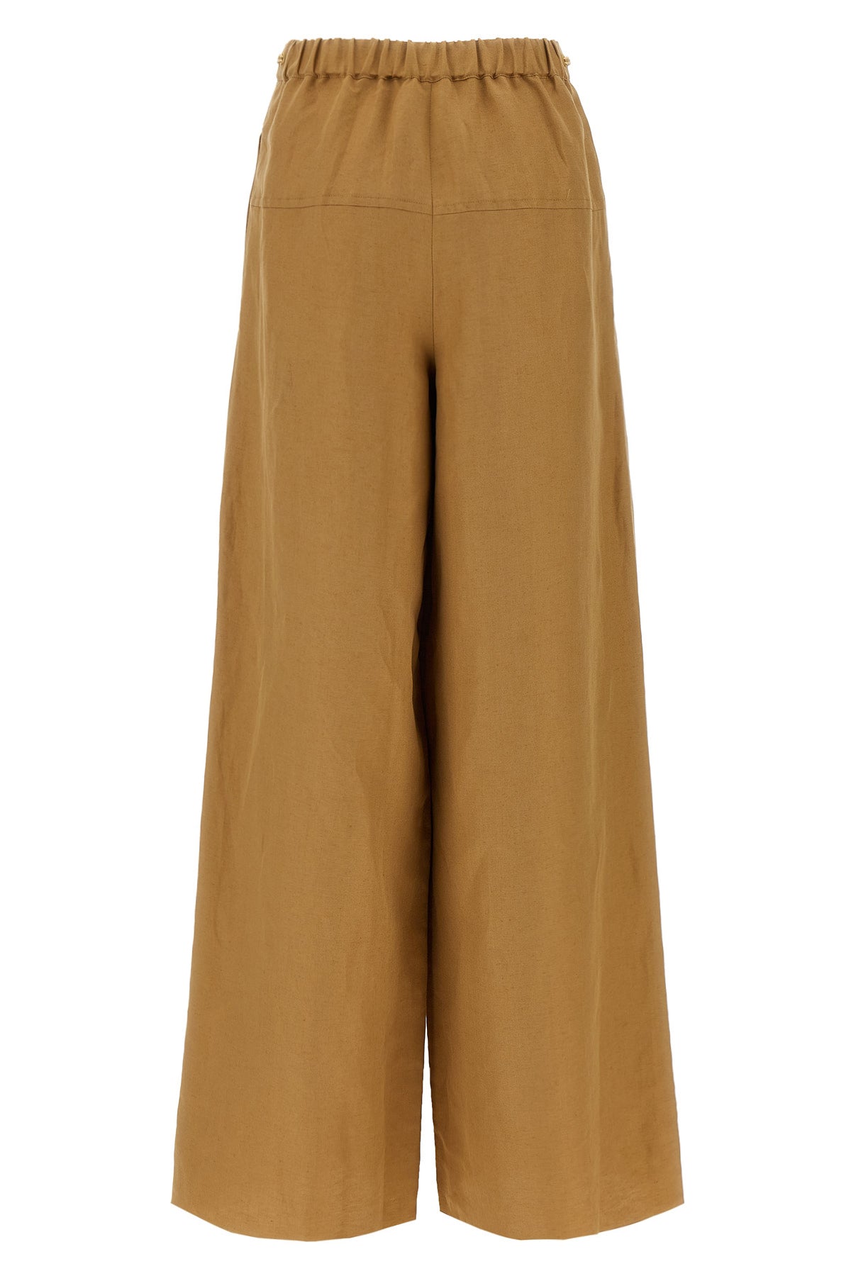 onore pants in linen twill and washed silk