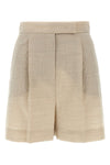 abisso1234 wool canvas shorts