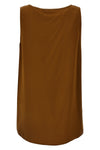 filly sleeveless top in silk