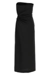 silva long dress in wool