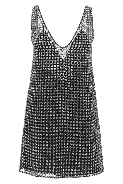 sleeveless rita organza minidress