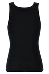 eliadi top in stretch ribbed wool yarn