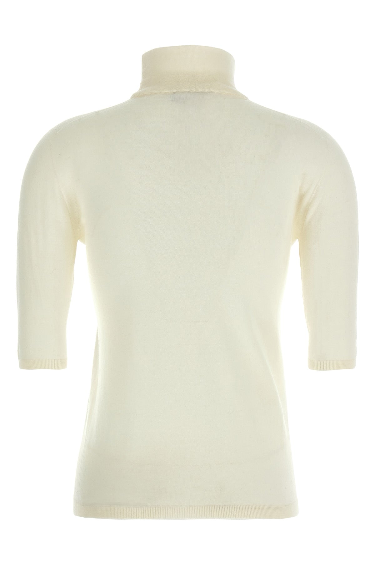 cecina turtleneck in shaved wool yarn