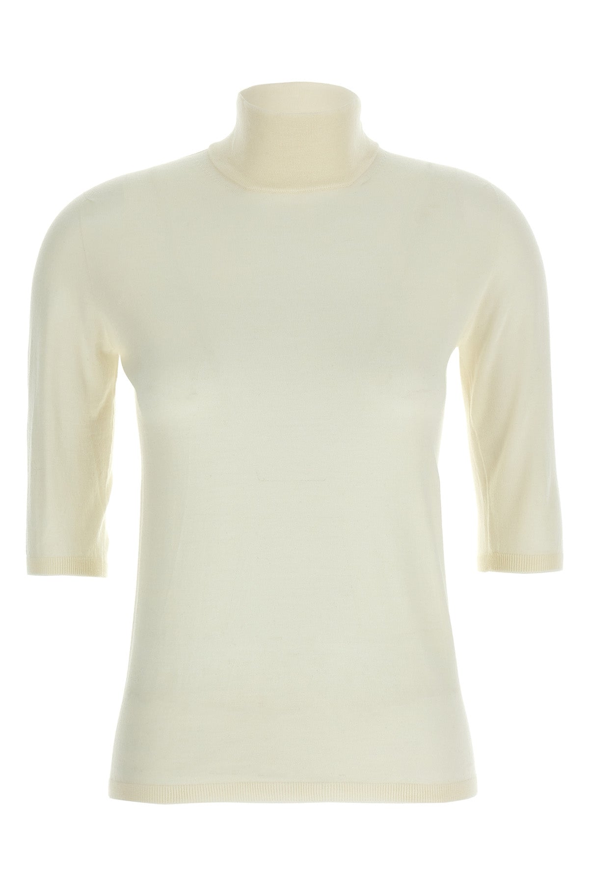 cecina turtleneck in shaved wool yarn