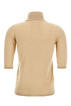 cecina turtleneck in shaved wool yarn