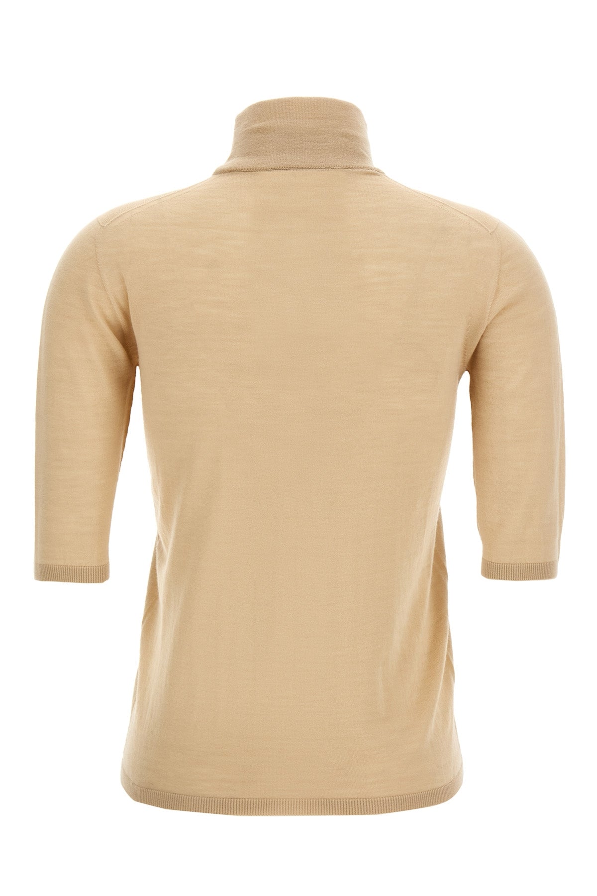 cecina turtleneck in shaved wool yarn