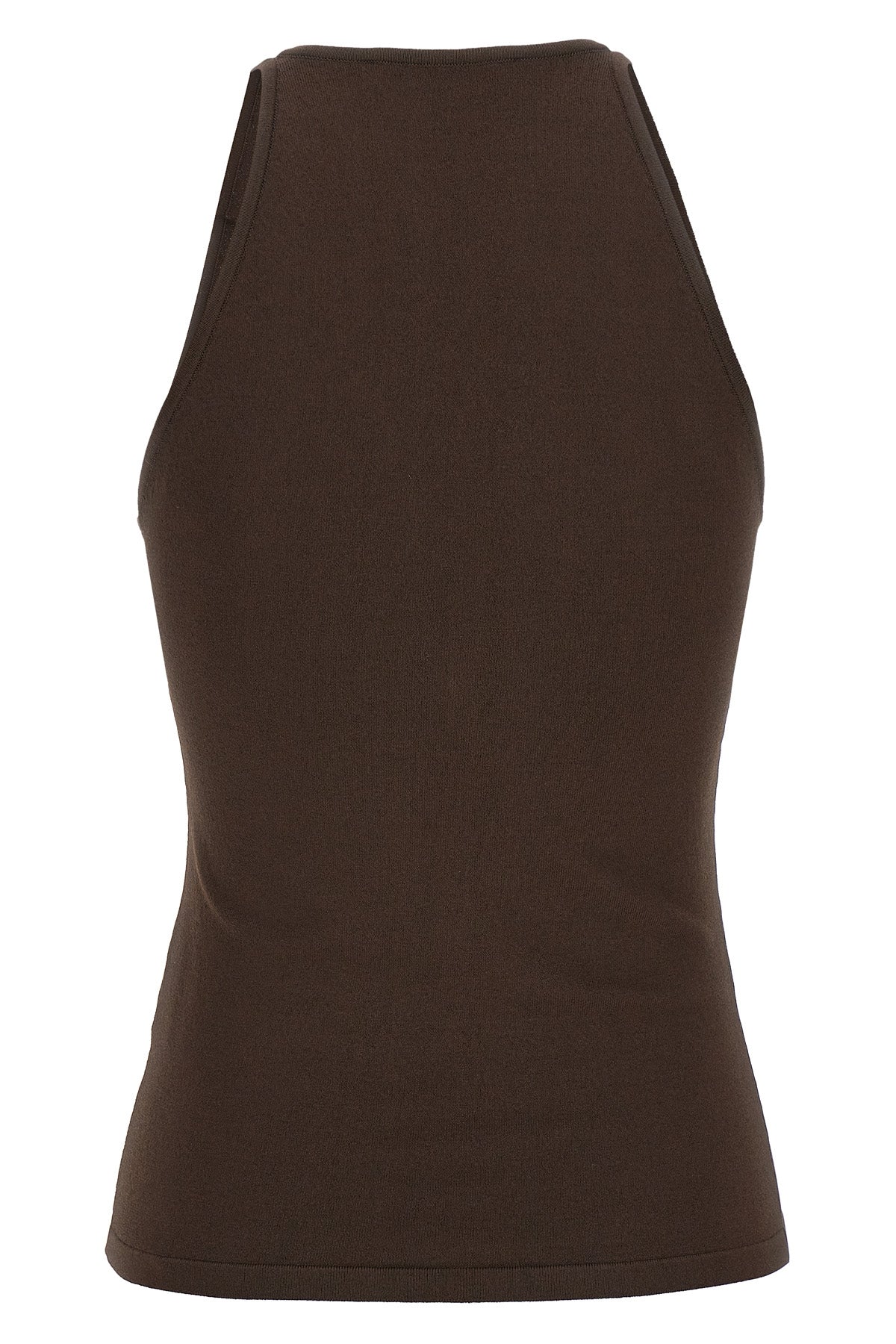 armida1234 top in stretch viscose crêpe yarn worked in fabric stitch