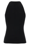 armida1234 top in stretch viscose crêpe yarn worked in fabric stitch