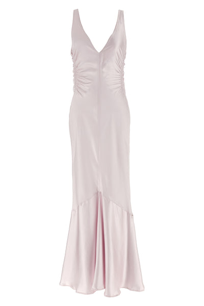 long satin katia dress