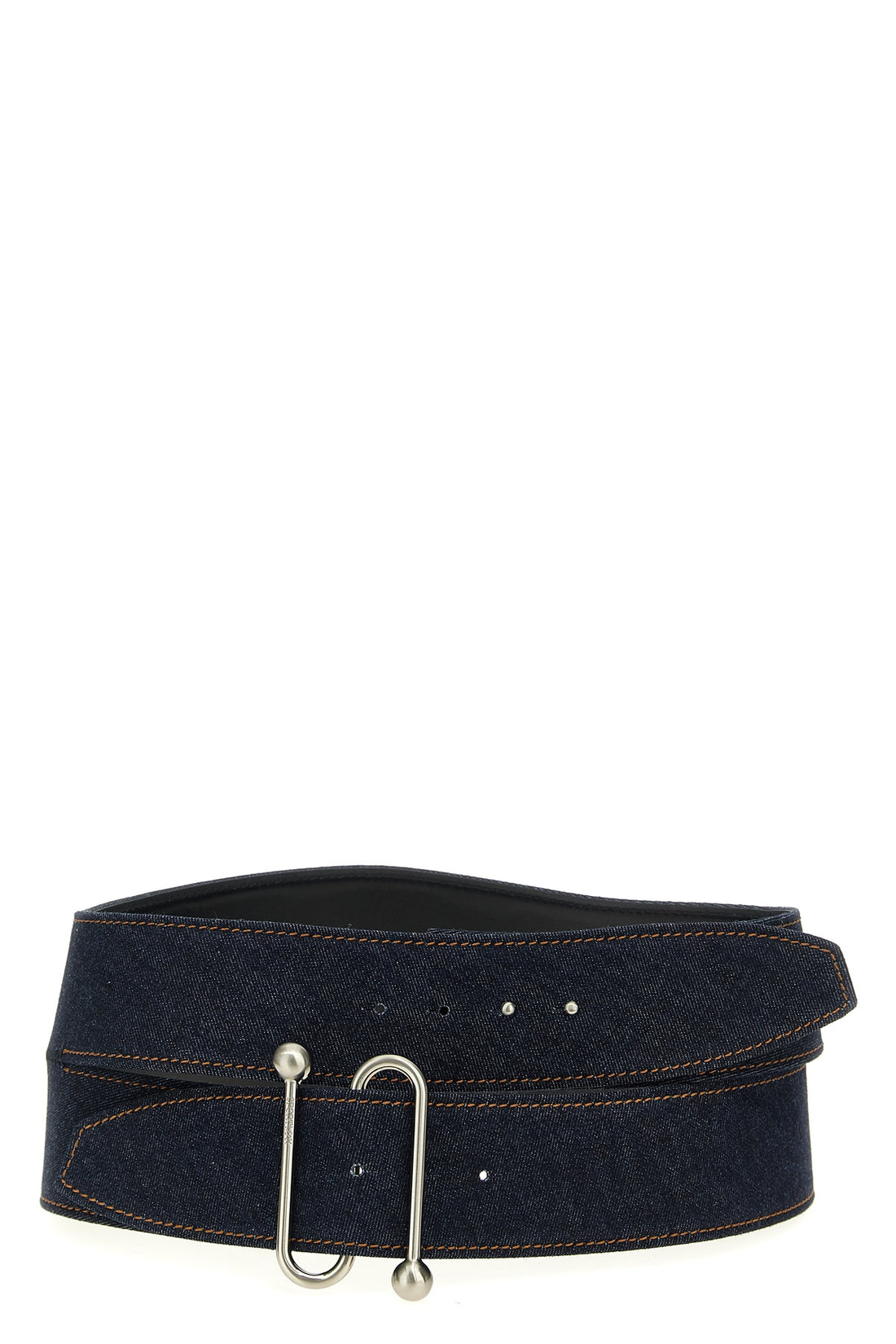 SPORTMAX S authentic arabba1234 maxi belt in firm denim