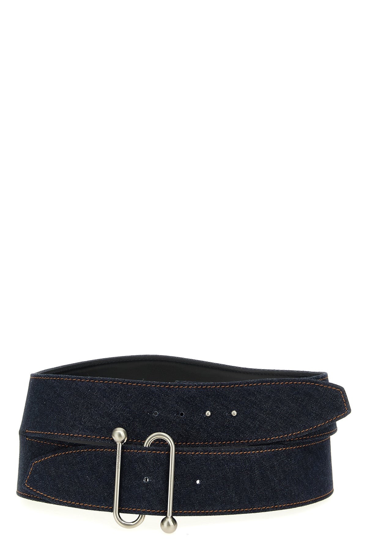 authentic arabba1234 maxi belt in firm denim