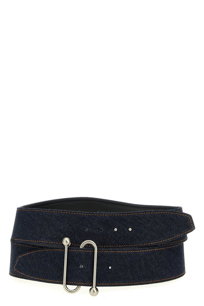 authentic arabba1234 maxi belt in firm denim