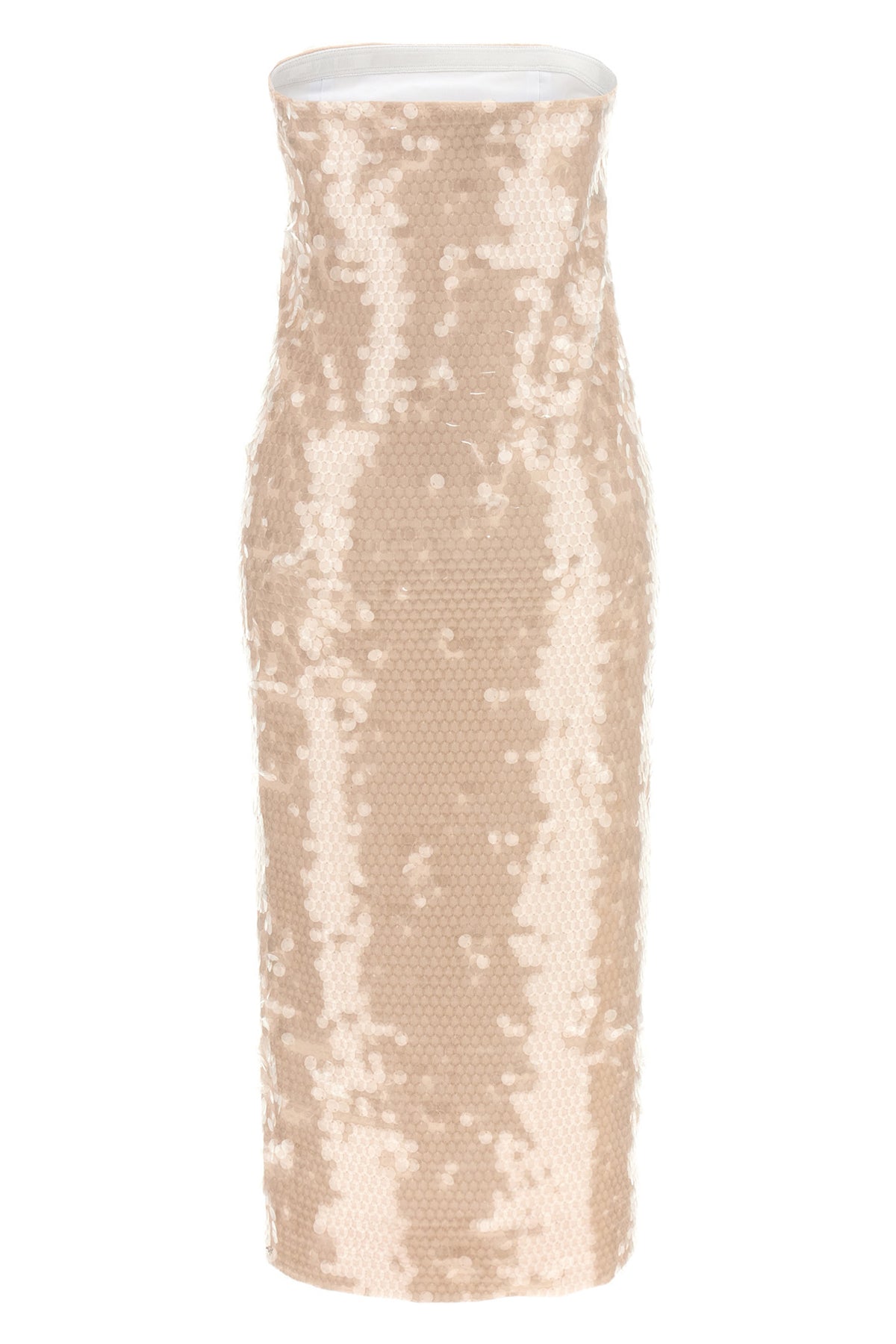 stemma longuette dress in printed and shaded technical jersey