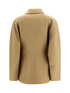 sculptural oversized-sleeve jacket
