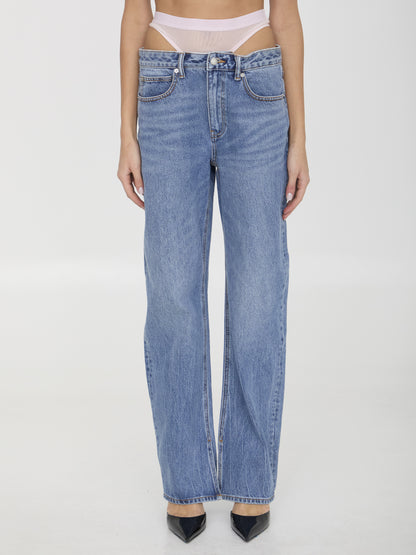 ALEXANDER WANG 25 pre-styled underwear jeans