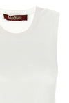 pedone top in viscose crêpe yarn worked in shaved stitch