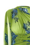 pf25 dress 24 midi dress in semi-transparent and stretch fabric