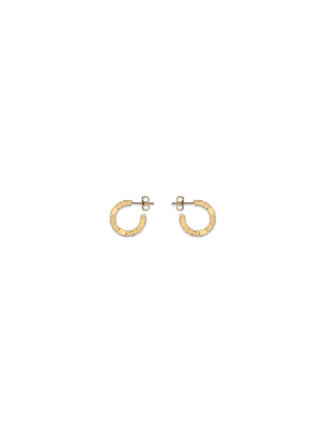 VERSACE OS greca motif earrings