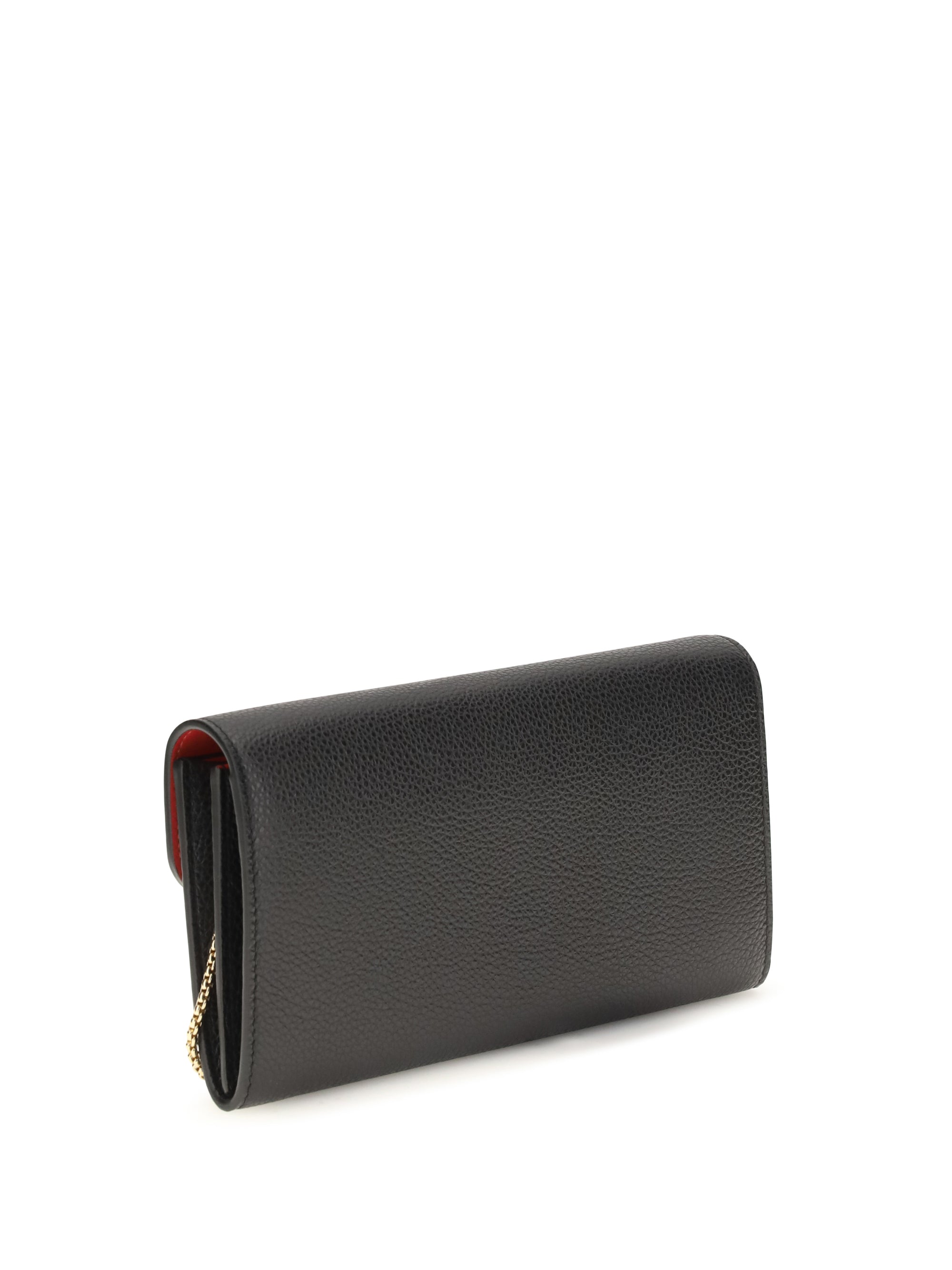 gancini wallet with shoulder strap