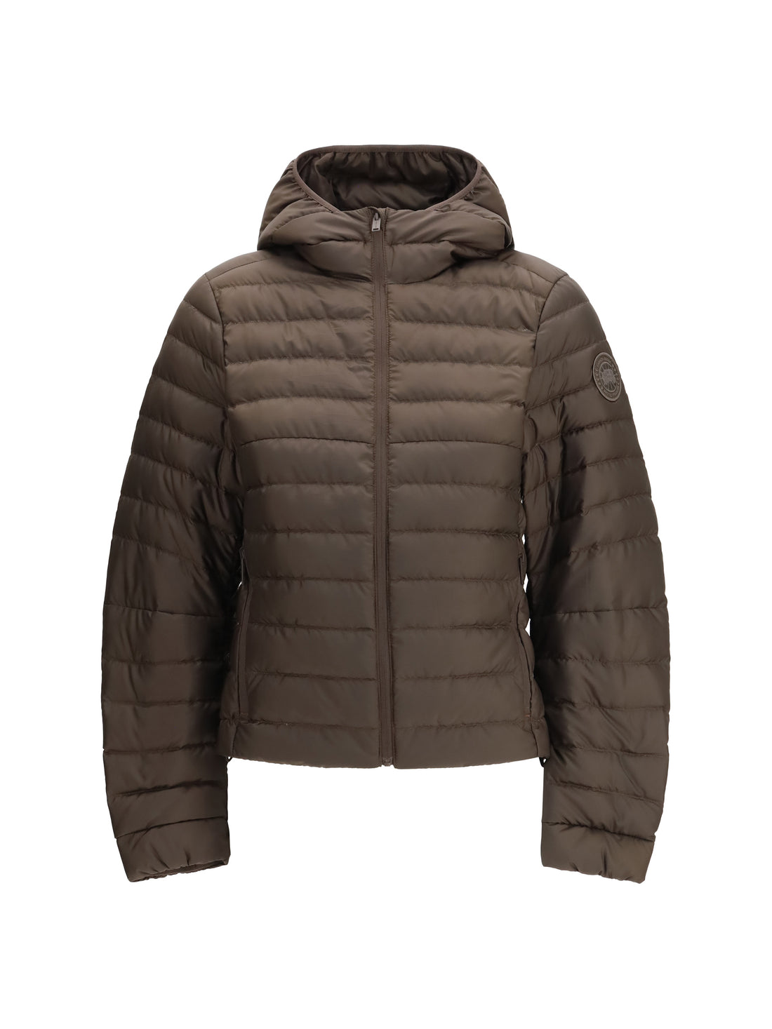 CANADA GOOSE L aethera tonal label hooded jacket